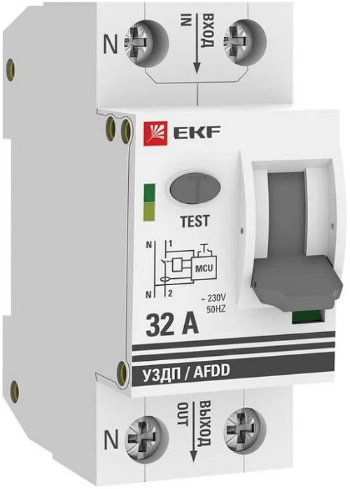 Устройство защиты от дугового пробоя EKF afdd-2-32-pro