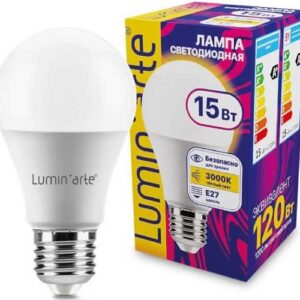 Лампа Lumin'arte LSTD-A60-15W3KE27
