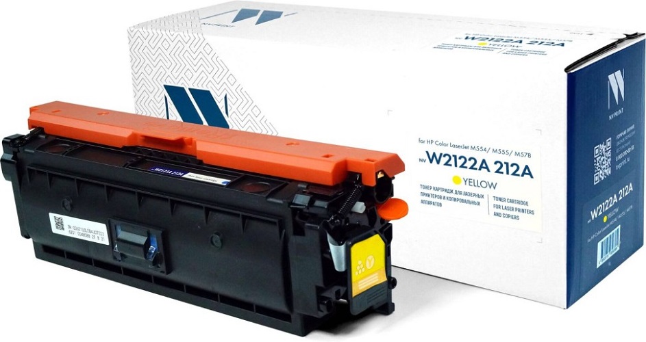 Тонер-картридж NVP NV-W2122A-212A-Y Желтый