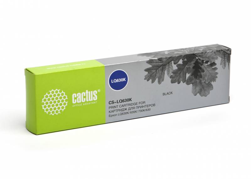Тонер-картридж Cactus CS-LQ630K Черный