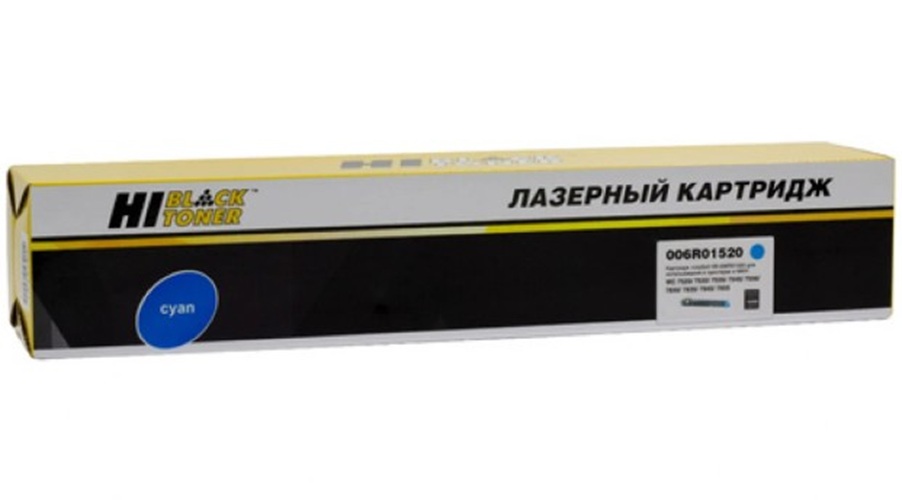 Тонер-картридж Hi-Black HB-006R01520 Голубой