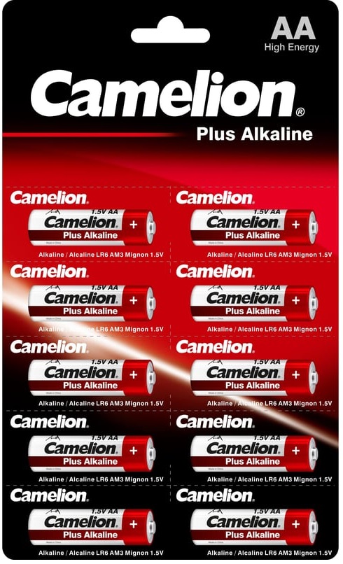Батарейка Camelion Plus Alkaline LR6 BL-1x10