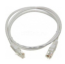 Кабель патч-корд U/UTP 5e кат. 3м Lanmaster LAN-PC45/U5E-3.0-WH