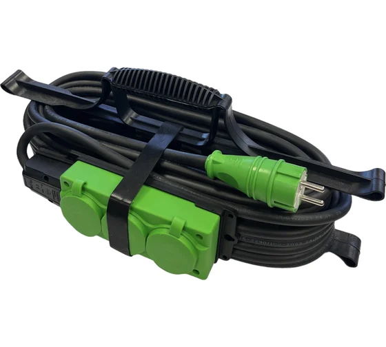 Удлинитель силовой iTOK i-CONNECT-COLOR-SUR-KG-215-3-54-15-GREEN