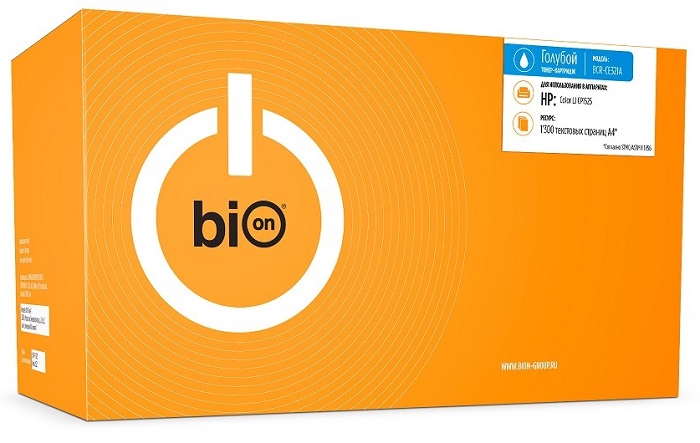 Тонер-картридж BION BCR-CE321A Голубой