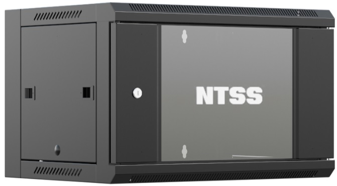 Шкаф настенный 19", 15U NTSS NTSS-W15U6060GS-BL