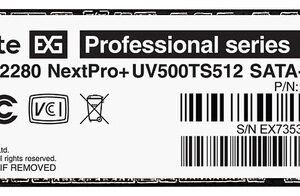 SSD накопитель 512 ГБ Exegate UV500TS512, SATA III, [EX280473RUS]