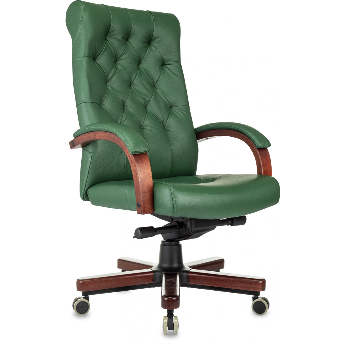 Офисное кресло Бюрократ T-9928WALNUT Green