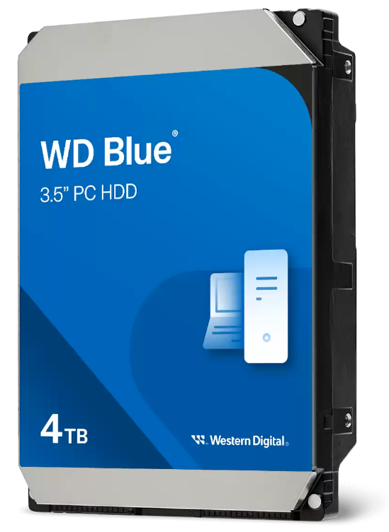 Жесткий диск 4TB SATA 6Gb/s Western Digital Blue