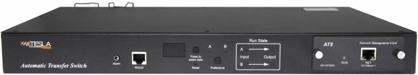 Переключатель нагрузки Teslapower TP-ATS-06A02B-1U