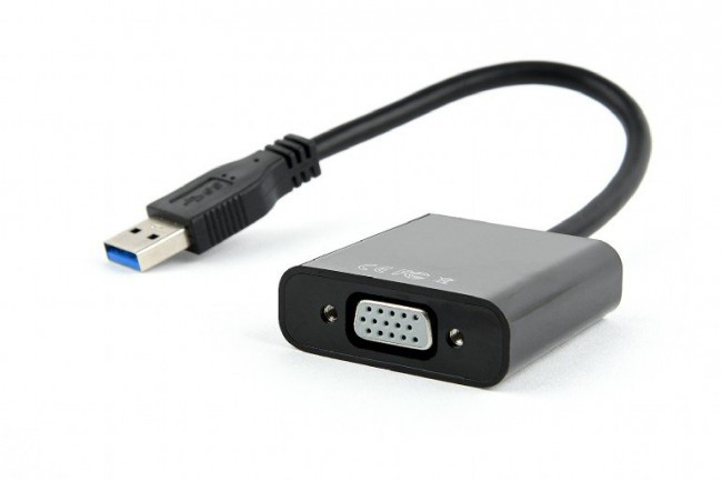 Адаптер переходник Cablexpert AB-U3M-VGAF-01
