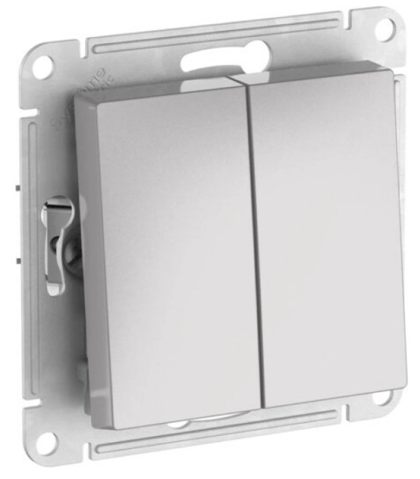 Выключатель двухклавишный Systeme Electric ATN000351S