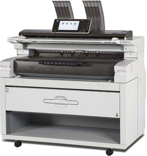 МФУ лазерное широкоформатное черно-белое Ricoh MP W6700SP