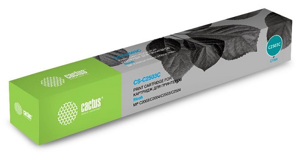 Тонер-картридж Cactus CS-C2503C Голубой
