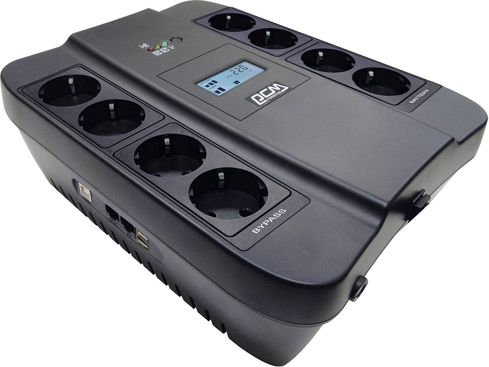 Источник бесперебойного питания Powercom SPD-1100U LCD USB