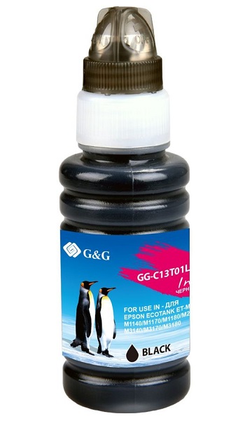 Тонер-картридж G&G GG-C13T01L14A Черный