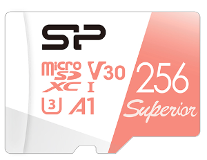 Карта памяти microSDXC 256GB Silicon Power Superior A1