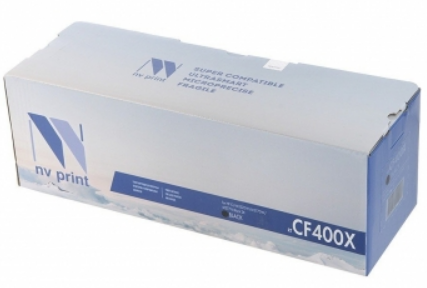 Тонер-картридж NVP NV-CF400XBk Черный