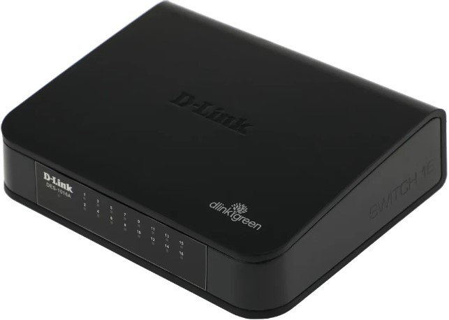 Коммутатор неуправляемый D-link DES-1016A/E2A