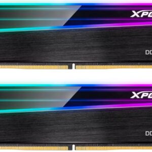 Оперативная память DDR5 32 ГБ (2×16 ГБ) ADATA NOVAKEY RGB, 6400 МГц, [AX5U6400C3216G-DCNKRBK]