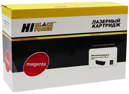 Тонер-картридж Hi-Black HB-№054H M Пурпурный