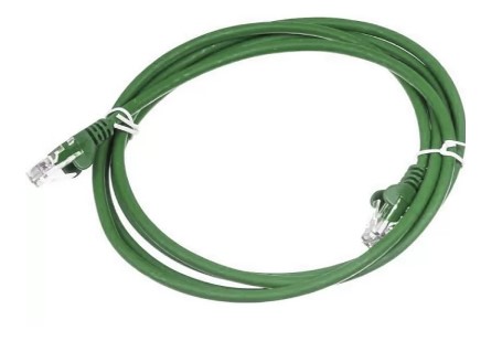 Кабель патч-корд U/UTP 5e кат. 1.5м Lanmaster LAN-PC45/U5E-1.5-GN
