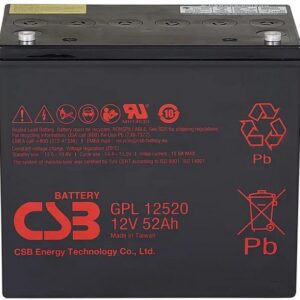 Аккумулятор CSB GPL12520
