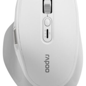 Оптическая светодиодная мышь Rapoo M680Silent, Белый, [M680-WHT]