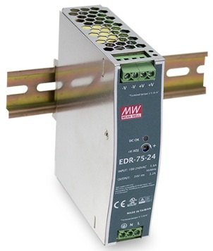 Преобразователь AC-DC сетевой Mean Well EDR-75-24