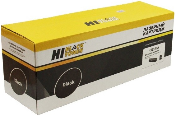 Тонер-картридж Hi-Black HB-CE340A Черный