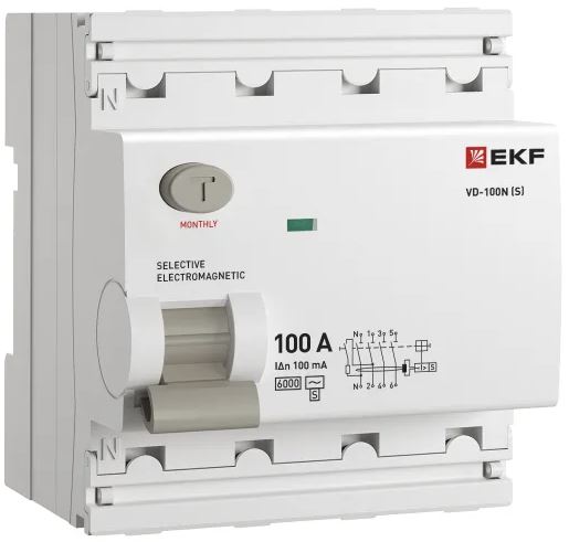 УЗО EKF E1046MS100100