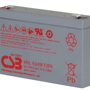 Аккумулятор CSB HRL634W F2 FR