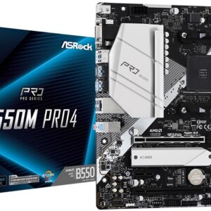 Материнская плата ASRock B550M PRO4, AM4, AMD B550, mATX