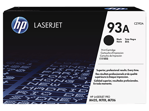 Тонер-картридж HP 93A Черный