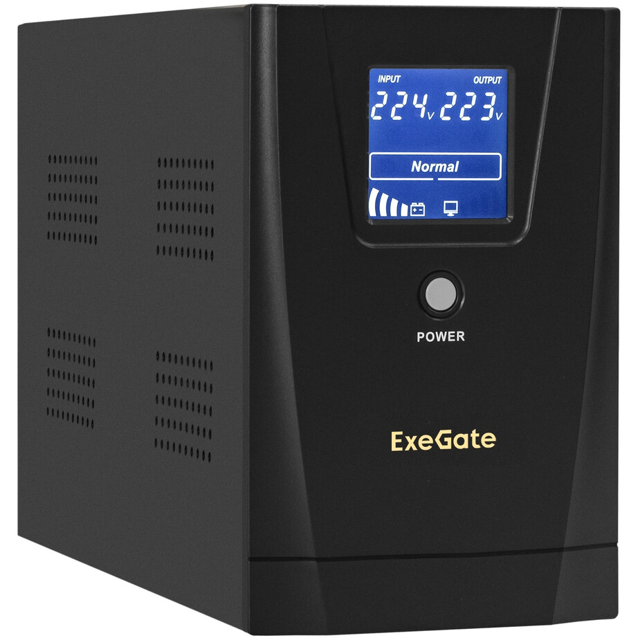 ИБП ExeGate SpecialPro Smart LLB-2000.LCD.AVR.1SH.2C13.RJ.USB