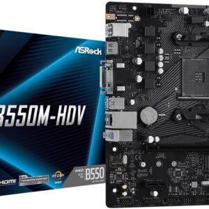Материнская плата ASRock B550M-HDV, AM4, AMD B550, mATX