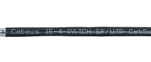 Кабель витая пара SF/UTP 5e кат. 4 пары Cabeus IE-4-PATCH