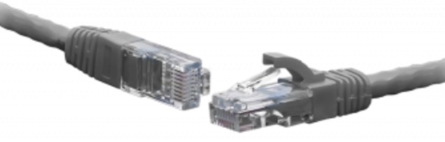 Кабель патч-корд U/UTP 5e кат. 0.3м SNR SNR-UU4-5E-003-LST-GY