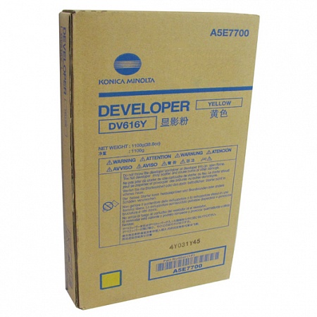 Тонер-картридж Konica Minolta DV 616Y Желтый