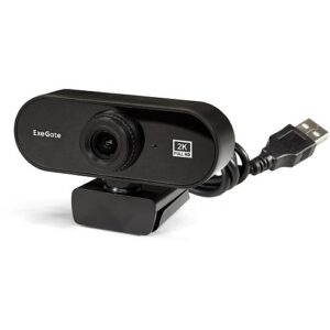 Веб-камера Exegate Stream C940 2K T-Tripod, Черный, [EX287380RUS]