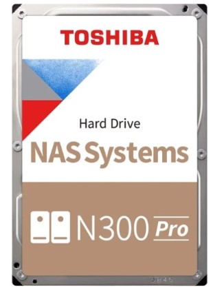 Жесткий диск 22TB SATA 6Gb/s Toshiba N300 Pro