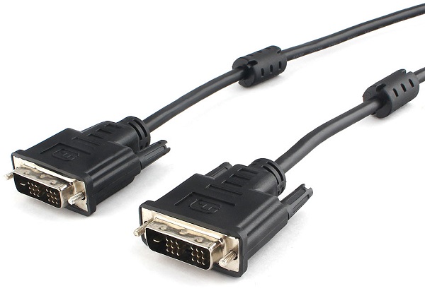 Кабель интерфейсный DVI-DVI Cablexpert CC-DVIL-BK-10