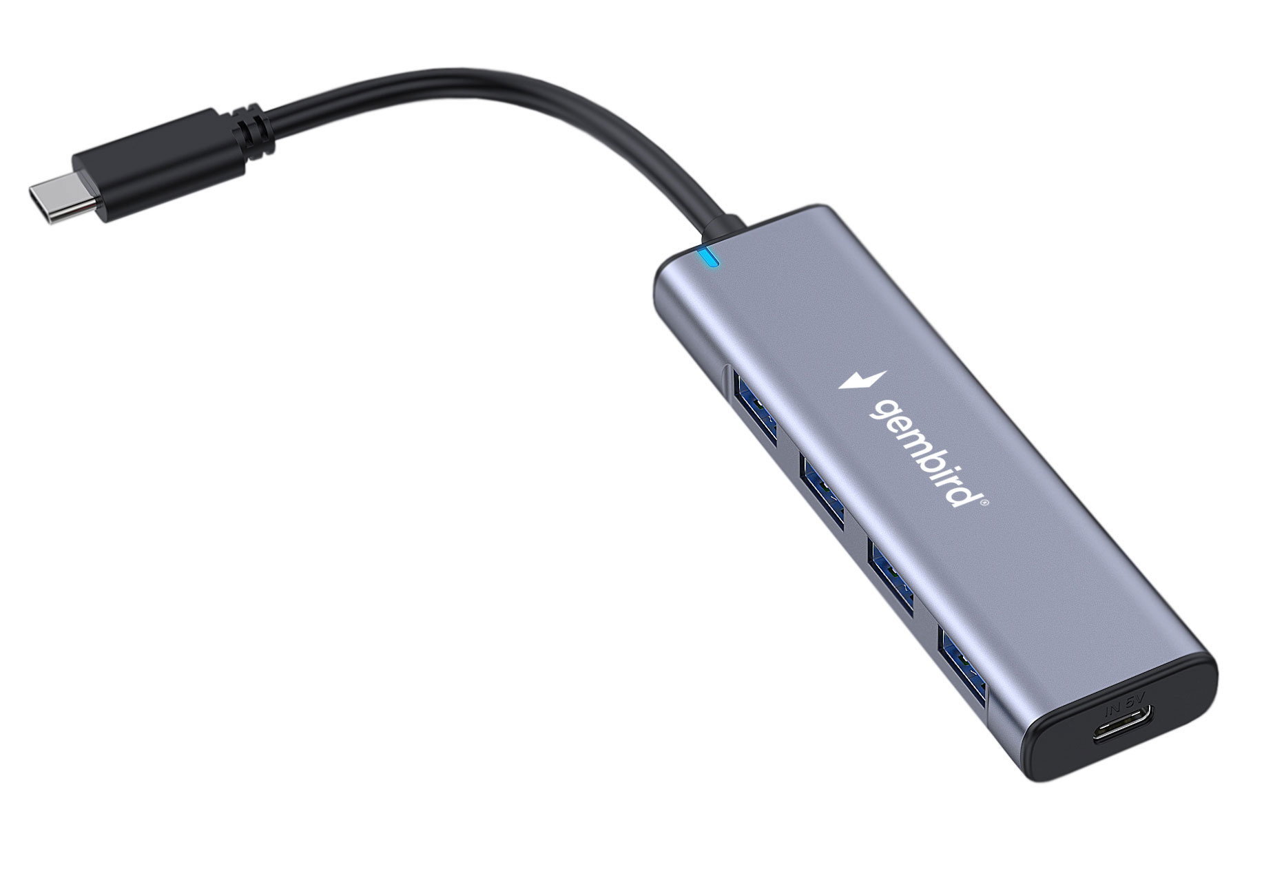 Разветвитель USB 3.1 Gembird UHB-U3P7-02