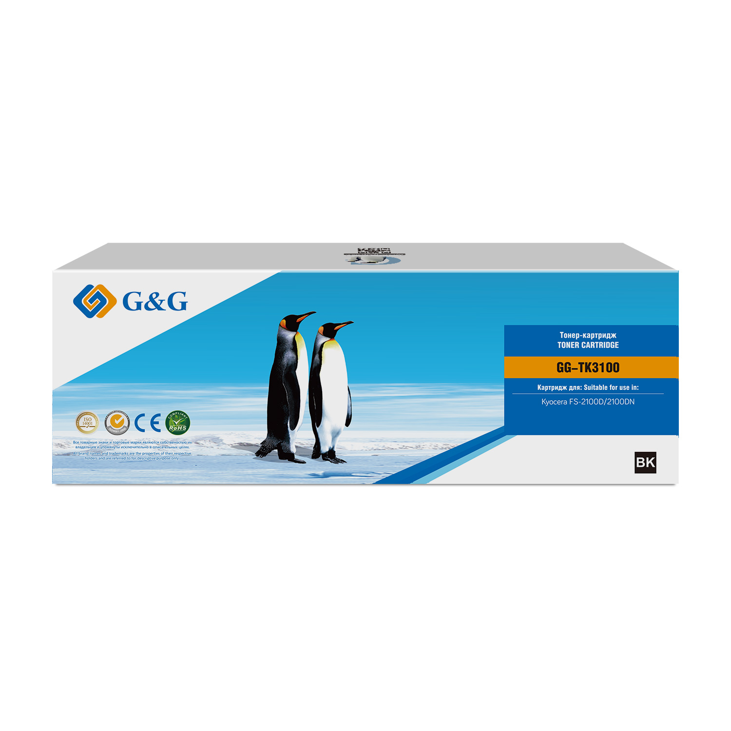 Тонер-картридж G&G GG-TK3100 Черный