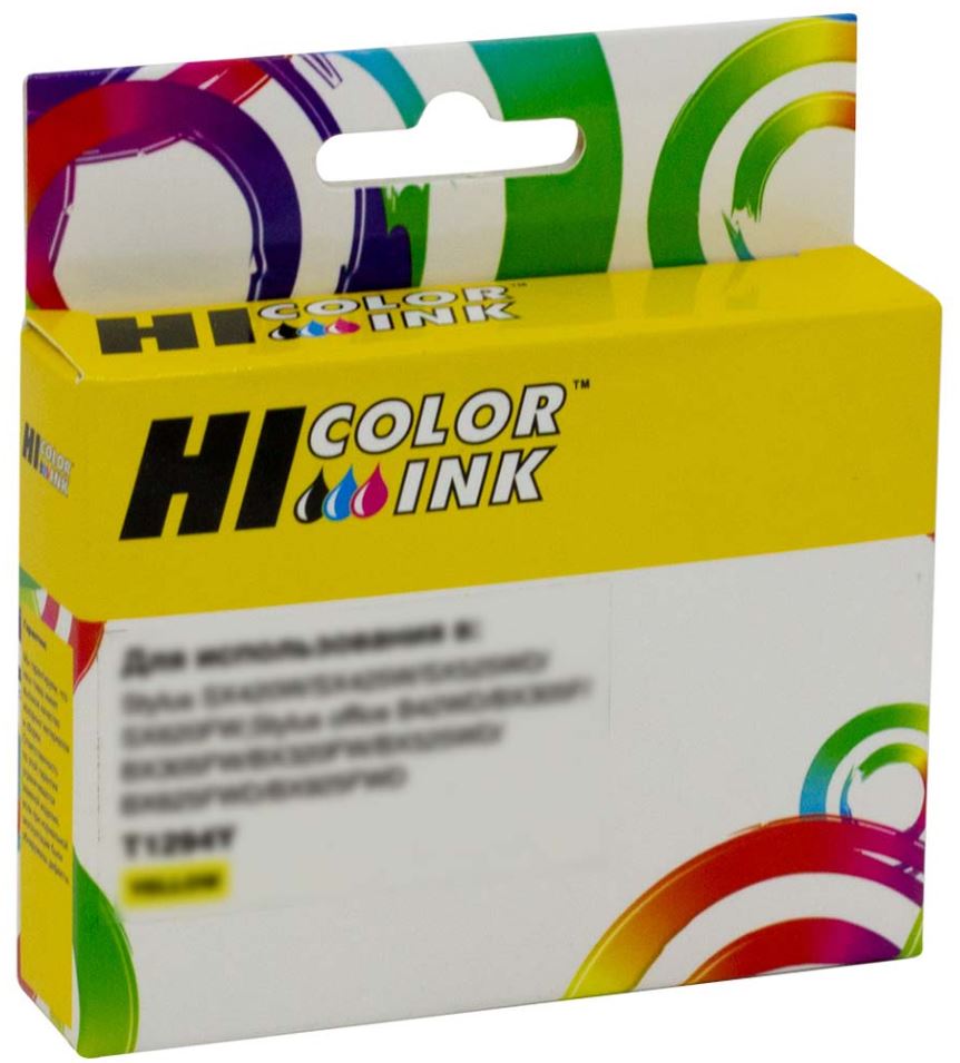 Тонер-картридж Hi-Black LC3619XLY Желтый