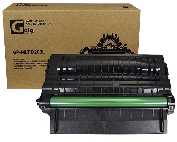 Тонер-картридж GalaPrint GP_MLT-D203L_New chip Черный