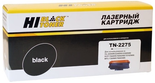 Тонер-картридж Hi-Black HB-TN-2275 Черный