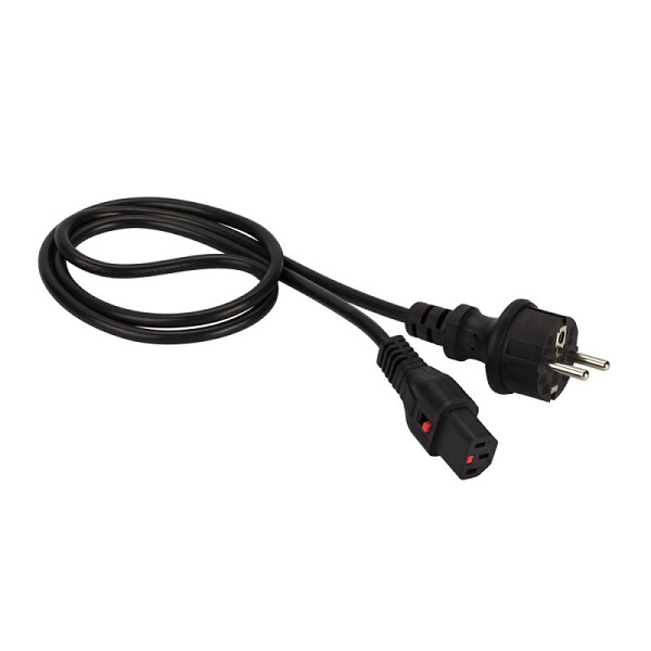 Кабель питания Lanmaster LAN-PP13L/SH-2.0-BK