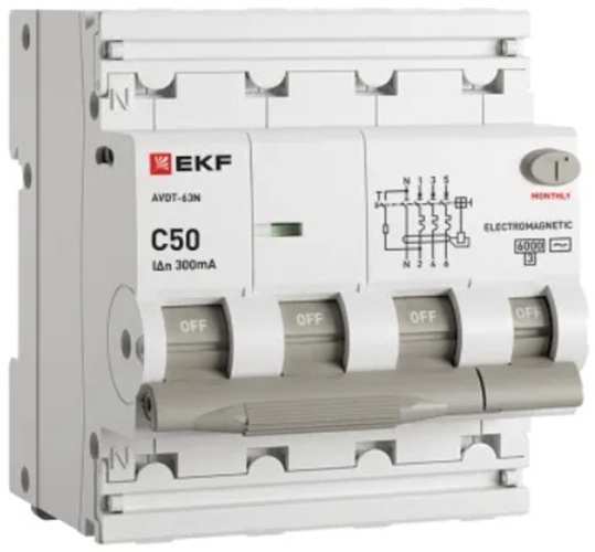 Автомат дифференциальный EKF D63N46M50C300