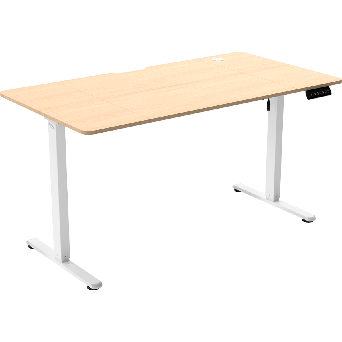 Компьютерный стол ZONE 51 e-Freeflow 140x75 Light Wood